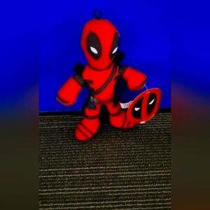 Deadpool marvel Red and Black Superhero Plush Toy